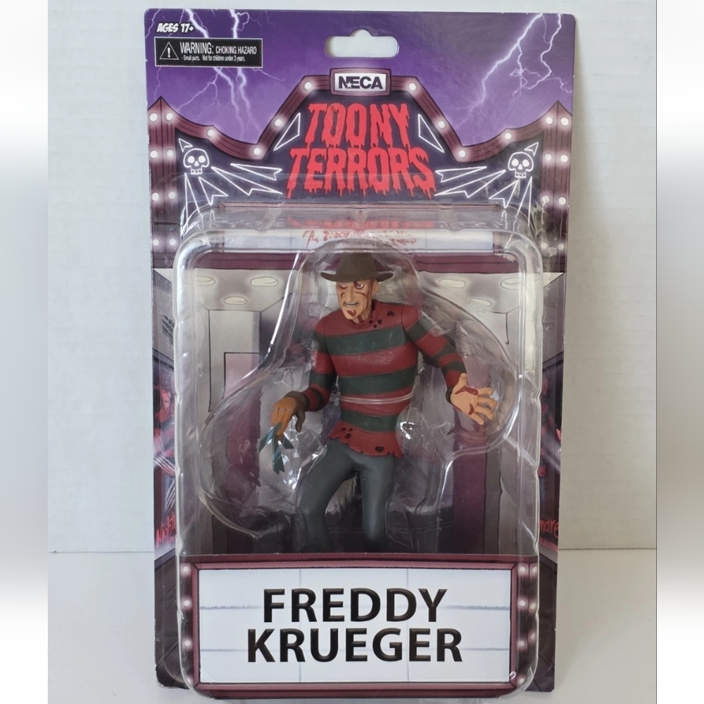 NECA Toony Terrors Nightmare on Elm Street Freddy Krueger 6” Action Figure NEW
